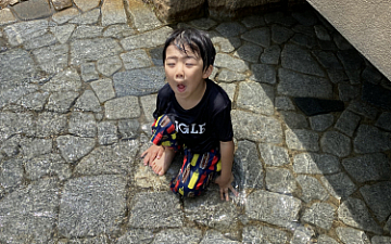 水遊び【アトレ藤沢】